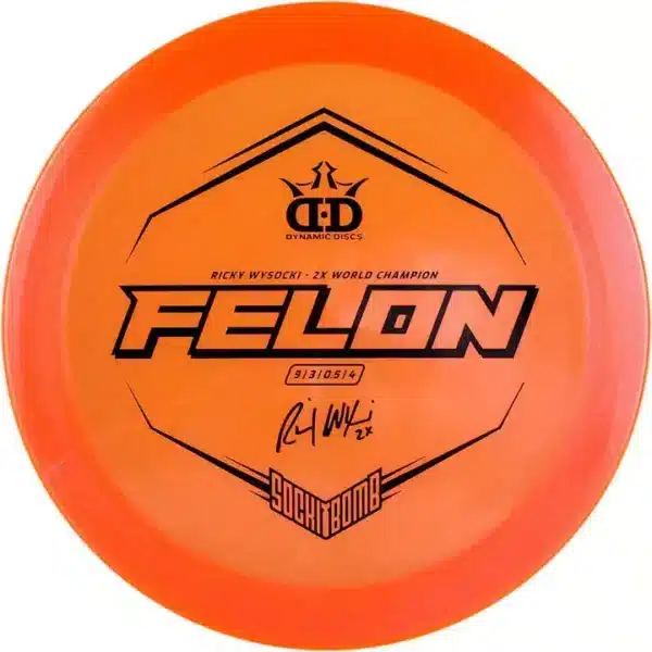 Dynamic Discs Felon (Lucid Ice Glimmer) - Ricky Wysocki