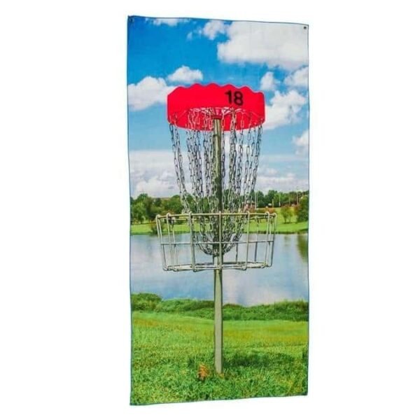 Infinite Discs Full-Size Basket Beach Towel