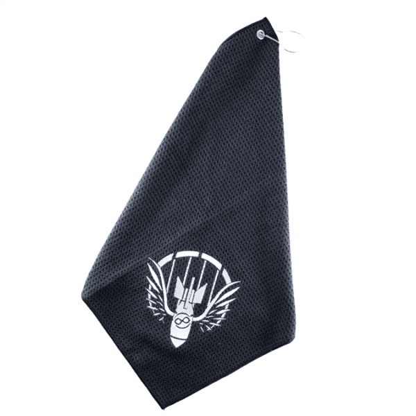 Infinite Discs Waffle Weave Towel